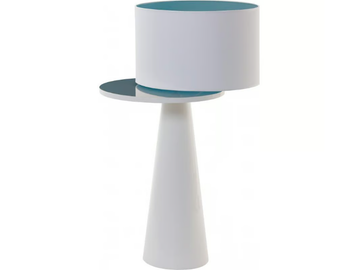 OSLO NEW - Ceramic floor lamp with shelf by Flam & Luce - view 3